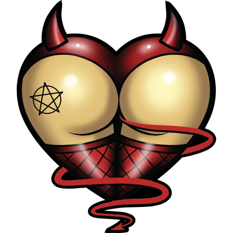 [cargr_clean_title(Lethal Threat Lethal Threat Devil Ass sticker)]