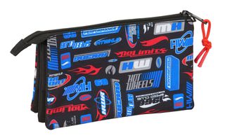 HOT WHEELS - Tripple Pencil Case-thumb-2