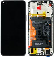 Huawei (02354GMP) LCD Touchscreen (incl. battery) - Black, Huawei Nova 8i