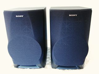 SONY Bookshelf 2-way bass reflex 6 ohm HiFi Speakers SS-H551 30W.