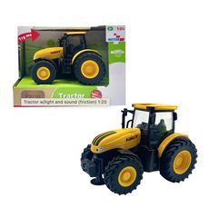 Motor 112 - Tractor with light and sound (friction) 1:20 / Toys