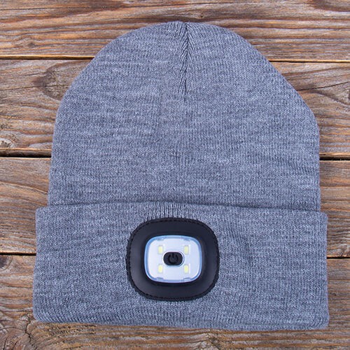 LED Beanie Hat - One-Size-Fits-Most / Gadgets