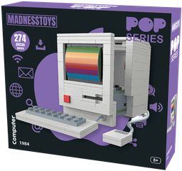 POP SERIES - Construction Kit - 1984 Computer - 274pc-thumb-2