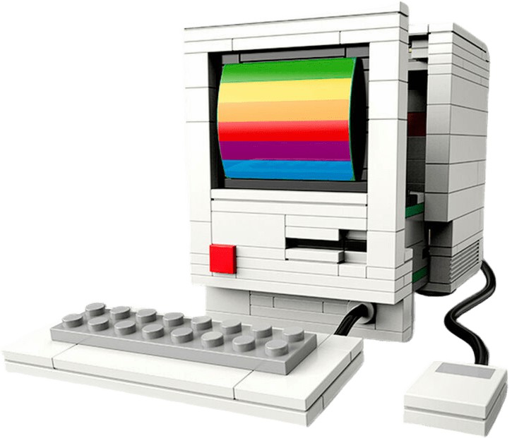 POP SERIES - Construction Kit - 1984 Computer - 274pc