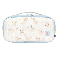 HORI - Puff Pouch for Switch 2 (Eevee Cottage Core) - Blue - Mid-size / Nintendo Switch 2