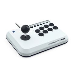HORI - Fighting Stick Mini for PlayStation®5 - White - 8 inches by 6 inches / PlayStation 5