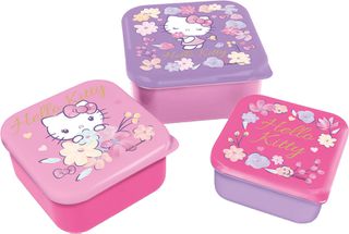 HELLO KITTY - Snack Boxes - 3 pcs