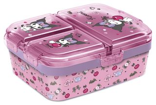 KUROMI - Lunch Box multi compartment-thumb-0