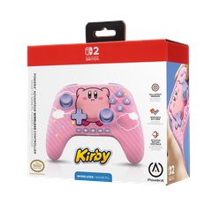 PowerA - PowerA Advantage Wireless Controller Nintendo Switch 2 - Kirby Puff / Nintendo Switch 2-thumb-1