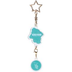 HELLO KITTY - Hangyodon - Virgo Astrological Symbol Keychain-thumb-1
