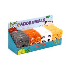 KAWAII - Wild Adoramals - Mini Fluffy Notebook A7