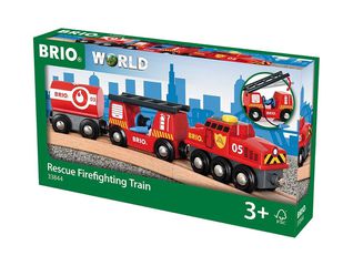 BRIO - Rescue Firefighting Train (33844)-thumb-3