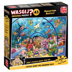 Wasgij - Original 43: Aquarium Antics (1000 pieces)