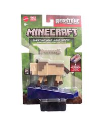 Minecraft - Biome Builds 8cm Figure -Chestnut Wolf (JJR90-JL10) / Toys