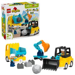 LEGO - DUPLO Town - 3 in 1 Construction Vehicles (10475) / Toys