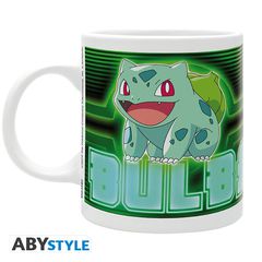 POKEMON Mug - Bulbasaur Neon - 320 ml / Fan Shop and Merchandise