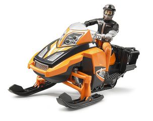 Bruder - Snow mobile with driver and accessories (63101) / Toys