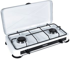 Gas cooker PROMIS KG200 WHITE WITHOUT REDUCER