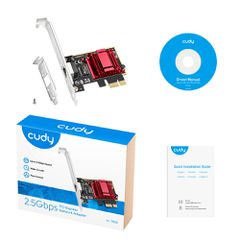 Cudy PE25 network card Internal Ethernet-thumb-3