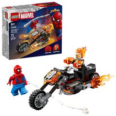 LEGO - Super Heroes - Spider-Man vs. Ghost Rider Motorcycle (76335) / Toys
