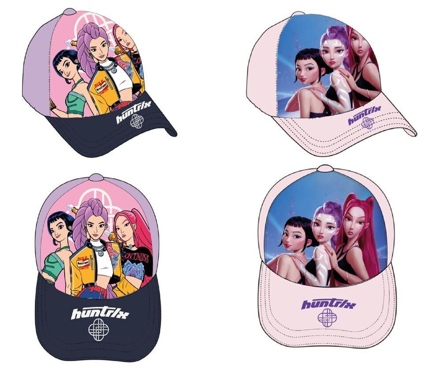 KPop Demon Hunters Huntrix assorted cap