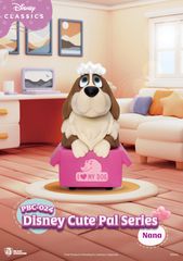 DISNEY - Cute Pal Pull Black Car - Set 6 Fig. Blind Box 5cm-thumb-2