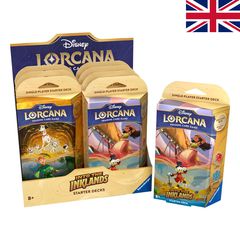 DISNEY - Lorcana - Trading Cards 8 Starters Box Chapter 3 - UK