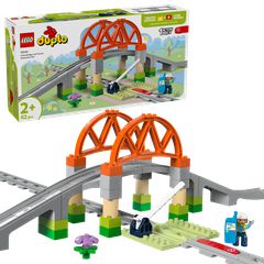 LEGO - DUPLO Town - Train Bridge and Tracks Expansion Set (10426) / Toys