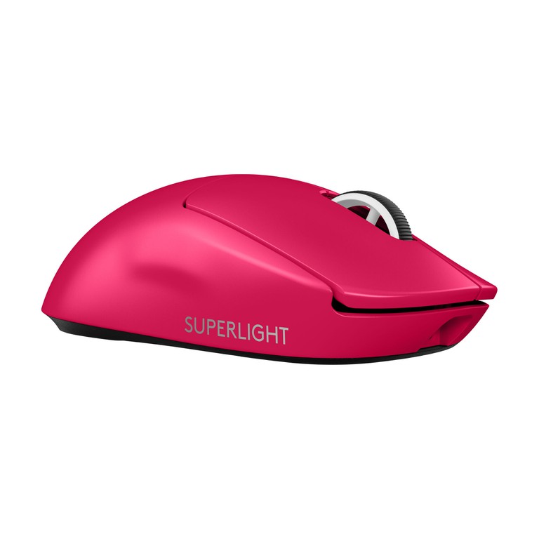 Logitech - G PRO X SUPERLIGHT 2 LIGHTSPEED Gaming Mouse, Magenta / Computers