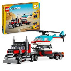 LEGO Creator - Flatbed Truck with Helicopter (31146) / Toys