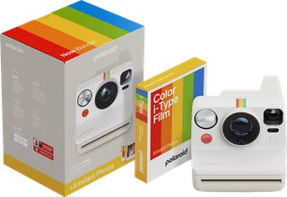 Polaroid - Now Gen 3 Pebble White - bundle with Color Film (8 photos) / Electronics