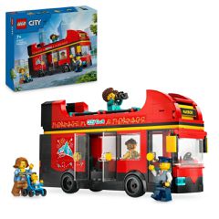 LEGO City - Red Double-Decker Sightseeing Bus (60407) / Toys