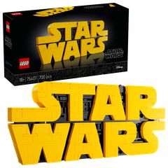 LEGO - Star Wars TM - Brick-Built Star Wars™ Logo (75407) / Toys