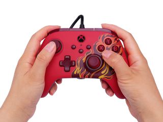 PowerA - Advantage Wired Controller - Red Blaze / Xbox Series X-thumb-3