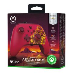 PowerA - Advantage Wired Controller - Red Blaze / Xbox Series X-thumb-4