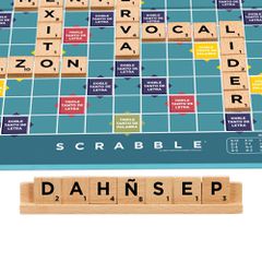 Spanish Scrabble Core Wood board game-thumb-3