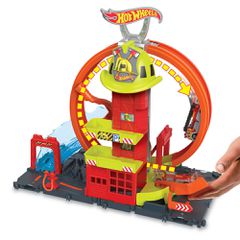 Hot Wheels City Super Fire Station-thumb-4