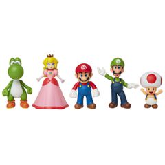 Nintendo Super Mario set 5 figures 6cm-thumb-2