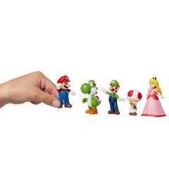 Nintendo Super Mario set 5 figures 6cm-thumb-4
