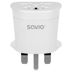 Savio AP-05 power adapter/inverter Indoor 2500 W White