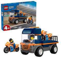 LEGO - LEGO City - Motorcycle Transporter (60491) / Toys