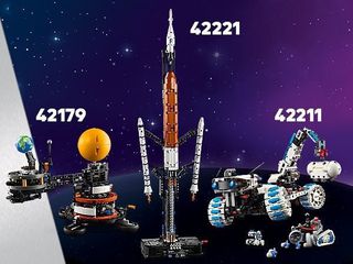 LEGO - Technic - NASA Artemis Space Launch System Rocket (42221)-thumb-1