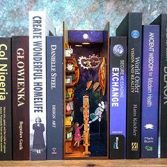 BOOK NOOK KIT - DIY- Interstellar - 247PCS + LED Light-thumb-2