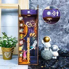 BOOK NOOK KIT - DIY- Interstellar - 247PCS + LED Light-thumb-1