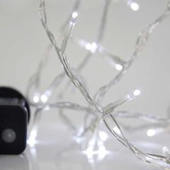 ΣΕΙΡΑ, 240 LED 3mm, 31V ΜΕΤΑΣΧΗΜΑΤΙΣΤΗ, 8 ΠΡΟΓΡΑΜΜΑΤΑ, ΔΙΑΦΑΝΟ PVC ΚΑΛΩΔΙΟ, ΛΕΥΚΟ LED ΑΝΑ 5cm, ΠΡΟΕΚΤΑΣΗ ΠΑΡΟΧΗΣ 3m, ΙΡ44