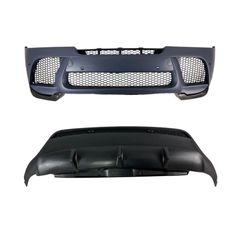 Body kit BMW X6 E71 (2007-2014) - M pack design, με φαρδύ splitter