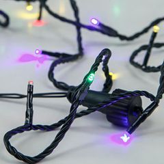 ΣΕΙΡΑ, 480 LED 3mm, 31V ΜΕΤΑΣΧΗΜΑΤΙΣΤΗ, 8 ΠΡΟΓΡΑΜΜΑΤΑ, ΠΡΑΣΙΝΟ PVC ΚΑΛΩΔΙΟ, ΧΡΩΜΑΤΙΣΤΟ LED ΑΝΑ 5cm, ΠΡΟΕΚΤΑΣΗ ΠΑΡΟΧΗΣ 3m, ΙΡ44