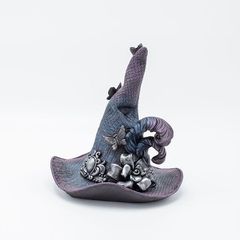 ΚΑΠΕΛΟ ΜΑΓΙΣΣΑΣ, ΜΕ ΑΓΚΡΑΦΑ, HALLOWEEN, 18.3x16.5x18.8cm-thumb-1