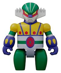 Steel Jeeg Brickroid Action Figure Steel Jeeg 5 cm