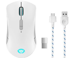 Lenovo Legion M600 Wireless Gaming mouse Ambidextrous RF Wireless + Bluetooth + USB Type-A Optical 16000 DPI